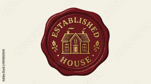 Established House Seal Logo.
