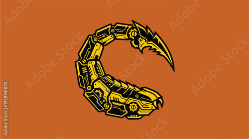 Robot scorpion metal machine.