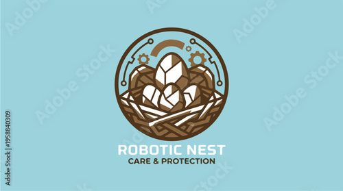 Robotic Nest Care Protection Logo.
