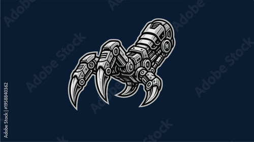 Robotic Scorpion Metal Claw Machine.