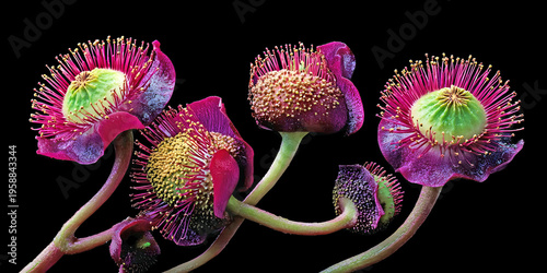 Bloom of the Uncanny, ai generated.