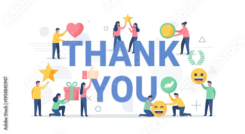 People Expressing Gratitude and Appreciation.