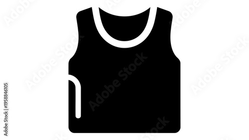 Icon of a cotton inner vest for men, representing comfortable and breathable everyday underwear