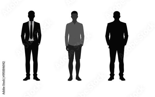 Backlit Silhouette of a Person Standing Against a Bright Light Concept of Hope, Success, and Future Aspirations