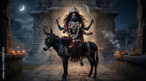 Fierce Maa Kaalratri, Kali Mata, Goddess Kali