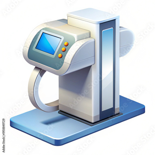 A sophisticated ophthalmic diagnostic instrument for measuring eye health and vision performance