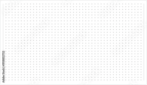 A meticulously arranged grid of small, uniform dots on a white background, ideal for technical drawings or graphical design elements
