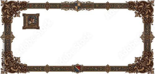 Aged vintage newspaper or ancient document background with distressed paper texture and unreadable text, perfect for historical design projects, retro themes, and creative layouts