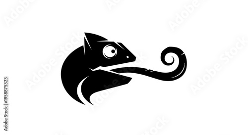 Black Cat Silhouette Side Profile.