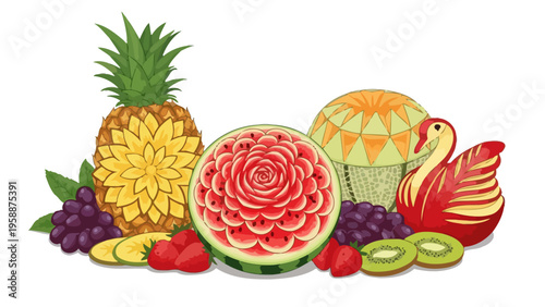 Fresh Fruit Still Life.