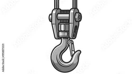 Industrial Metal Hook.