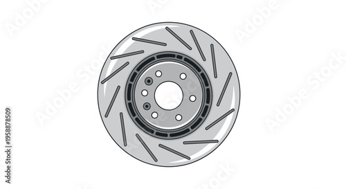 Car Brake Rotor Disc.