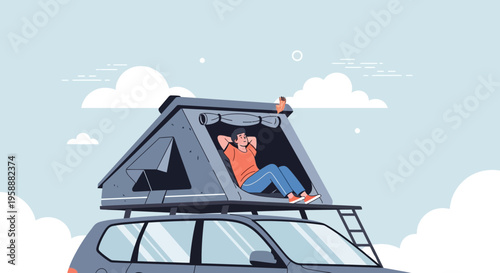 Adventure And Relaxation Awaiting With Rooftop Tent Camping