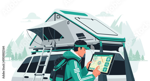 Adventure Awaits Explore New Horizons With Your Mobile Camp