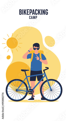 Adventure Awaits With A Bicycle For Bikepacking Camp Experiences