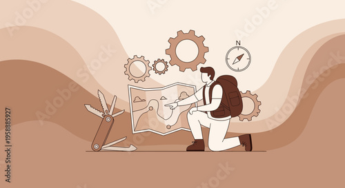 Adventure Planning Exploration Expedition Gear Strategy Outdoors