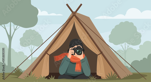 Adventurous Photographer Captures Nature's Beauty From Cozy Tent Hideaway