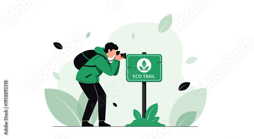 Adventurous Photographer Documents Nature's Path Through Eco Trail Exploration