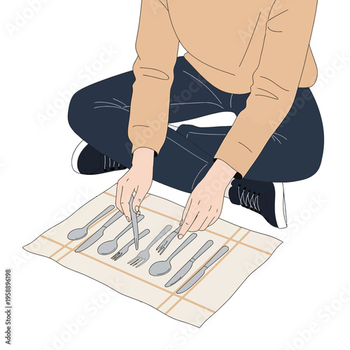 Arranging Cutlery Elegantly for a Perfect Dining Experience