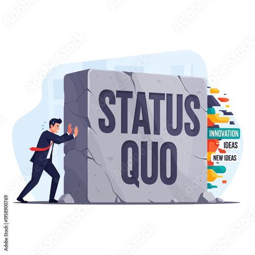 Breaking The Status Quo Forward Momentum Toward Innovation and New Ideas