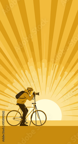 Capturing Golden Hour Moments On A Bicycle Adventure