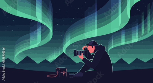 Capturing The Ethereal Northern Lights In The Arctic Wilderness