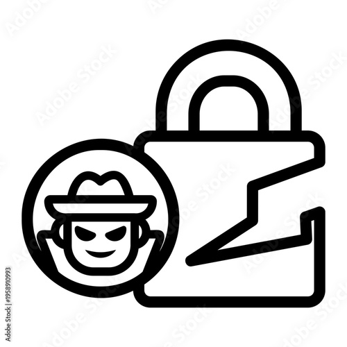 protection Line Icon