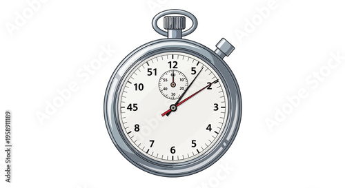 Classic Stopwatch Timer With Precise Measurement For Time Sensitive Activities And Performance