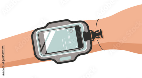 Convenient Smartphone Armband Holder For Active Lifestyles