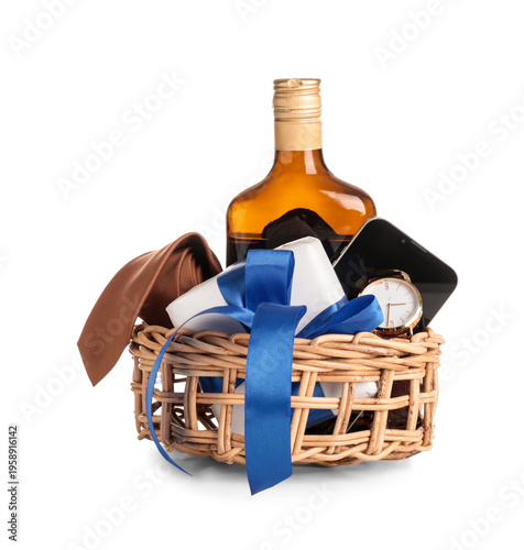 Gift basket with male acces...