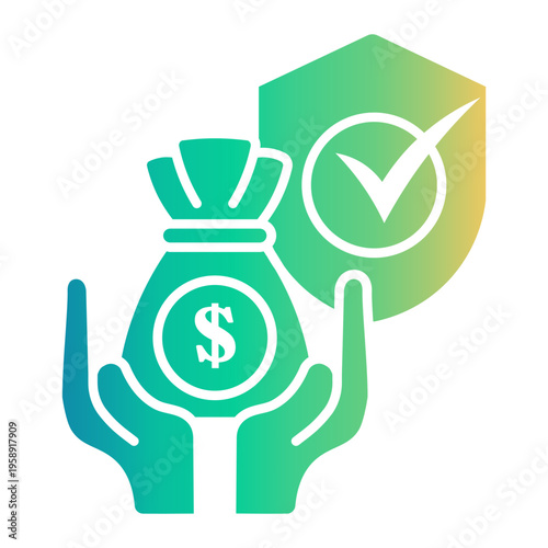 money Gradient icon