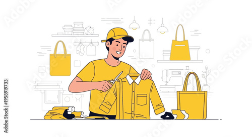 Creative Apparel Design And Customization Process For Merchandise