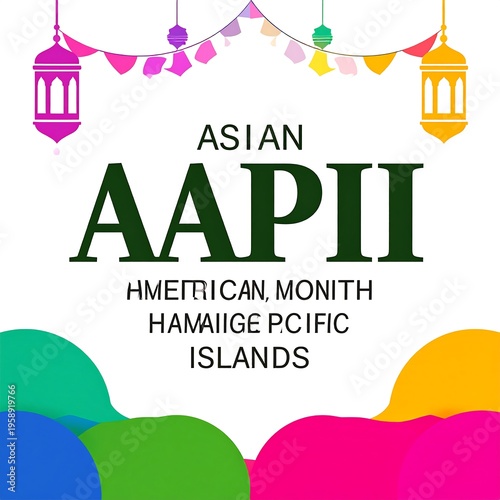 Celebrating Asian American and Pacific Islander Heritage Month with Festive Decorations.