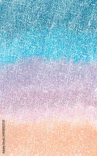 マジックアワー風の抽象クレヨン背景素材 - Magic Hour Crayon Background