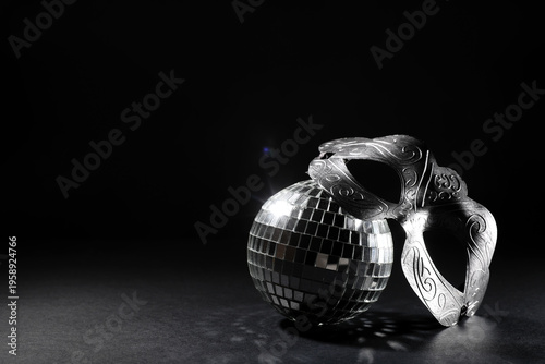 Beautiful silver carnival m...