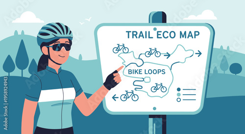 Cyclist Consulting Trail Map For Bike Loops Outdoors Adventure Planning