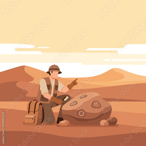 Desert Archaeologist Unearths Ancient Fossil Discovery