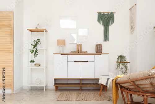 Interior of living room wit...