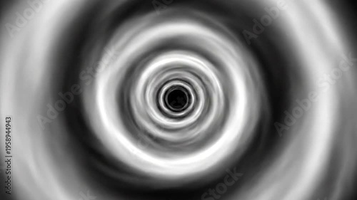 Black Hole Vortex Swirling Grey Patterns.