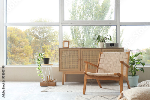 Interior of living room wit...