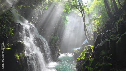 夏でも涼しい菊池渓谷