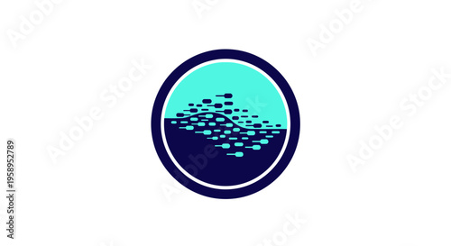 Abstract Wave And Sound Ripples Logo Design