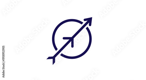 Archery Target Success Arrow Aiming Concept