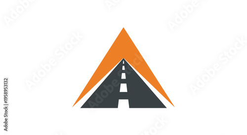 Ascending Pathway Abstract Symbolism Of Progress And Direction