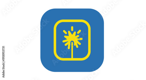 Celebration Sparkler Icon Festive Joyful Celebration Graphic Design