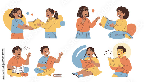 People communicating and having fun together.