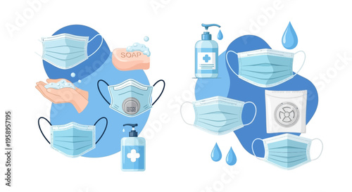 Face Masks, Hand Sanitizer, and Soap: Essential Hygiene for Pandemic Protection