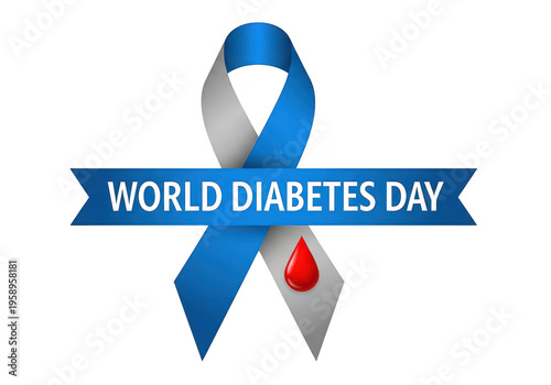 Free Download Celebrate world diabetes day isolated on transparent background - GFXLoad