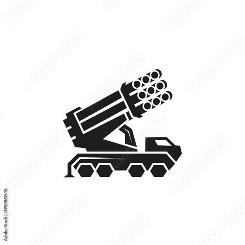 Rocket launcher vehicle military equipment weapon