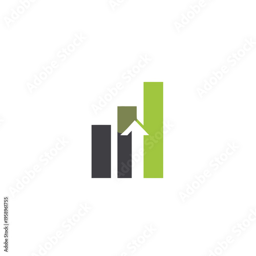 Free Download Financial Growth Chart With Upward Arrow Illustrating Progress And Success - GFXLoad